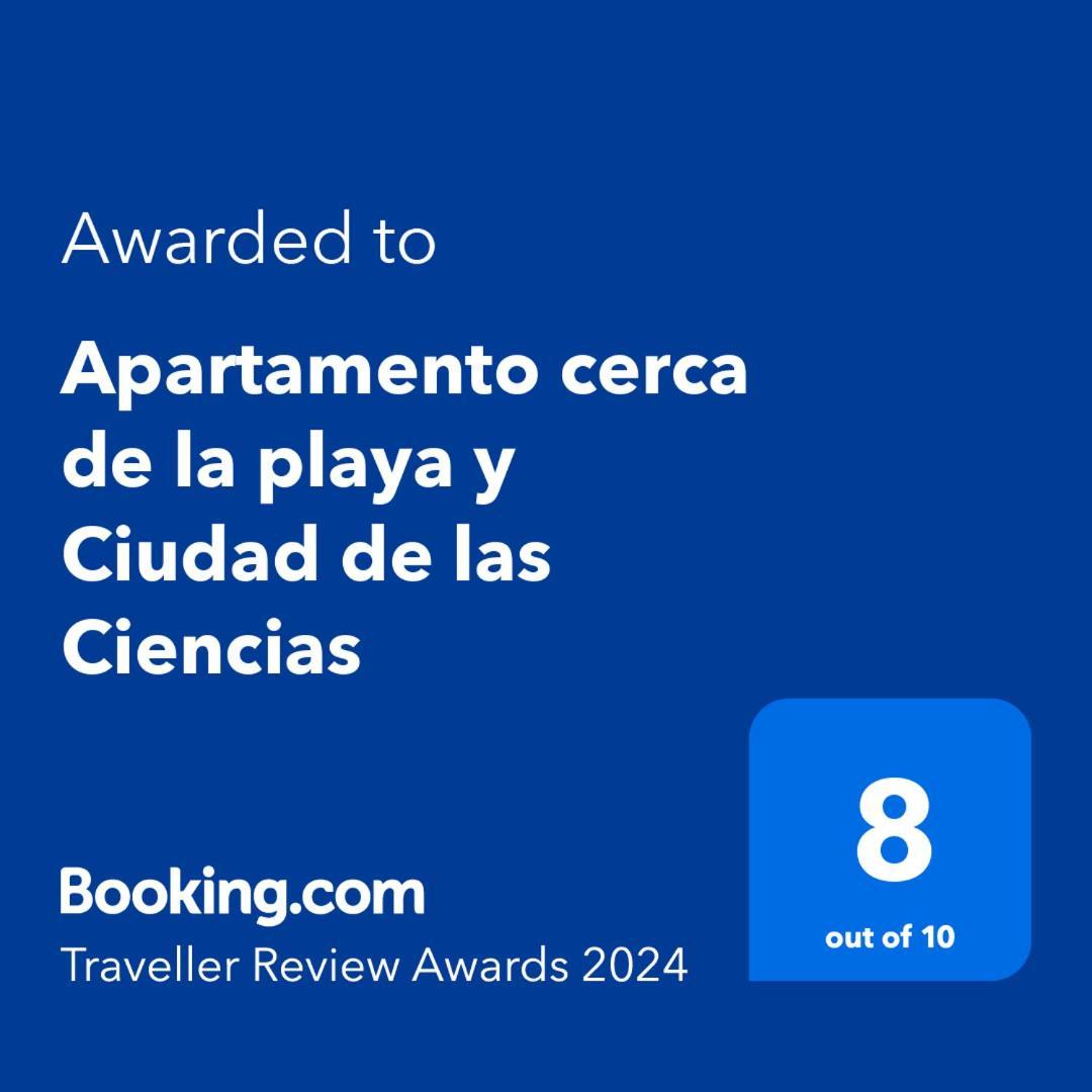 Apartamento Cerca De La Playa Y Ciudad De Las Ciencias Валенсия Экстерьер фото